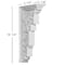 Ekena Millwork 3 1/4"W x 12 1/8"D x 18 1/4"H Genevieve Corbel COR18X03X12GE - alternate 2